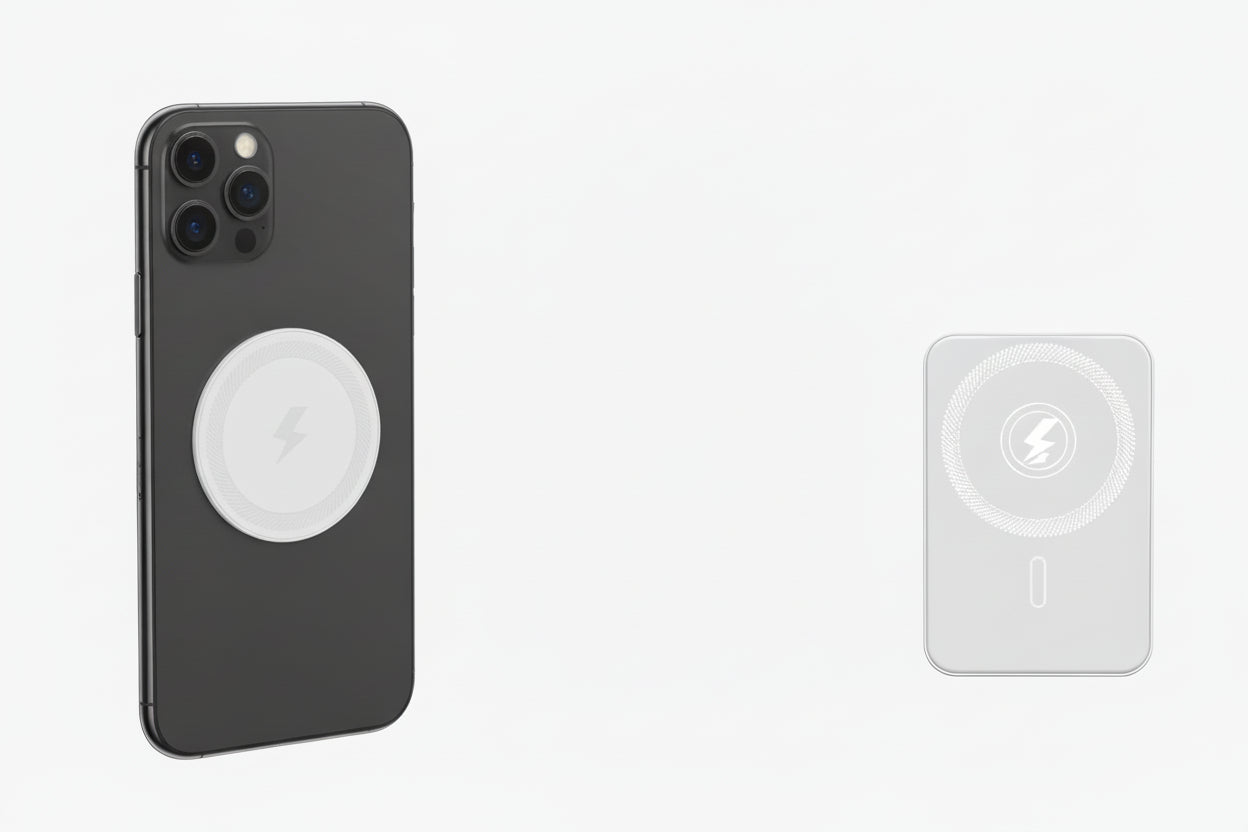 Magnetic Charging Power Bank For iPhone