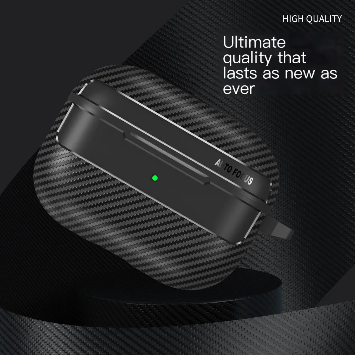 Carbon Fiber Case for AirPods Pro and AirPods 2/3