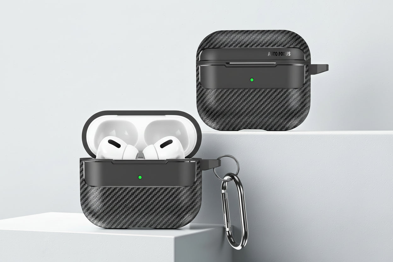 Carbon Fiber Case for AirPods Pro and AirPods 2/3